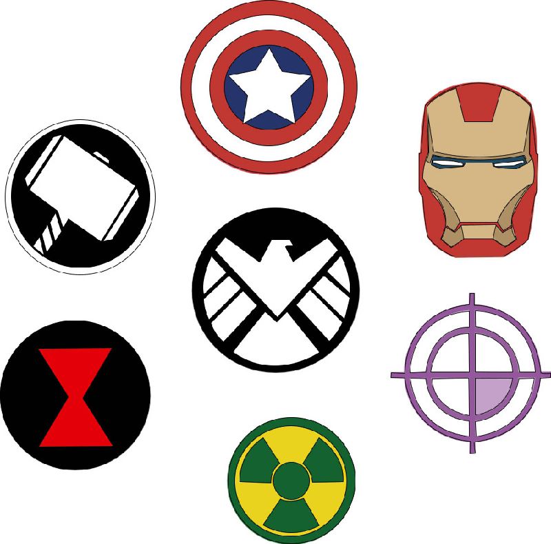 Marvel Symbols (Re-Draw)